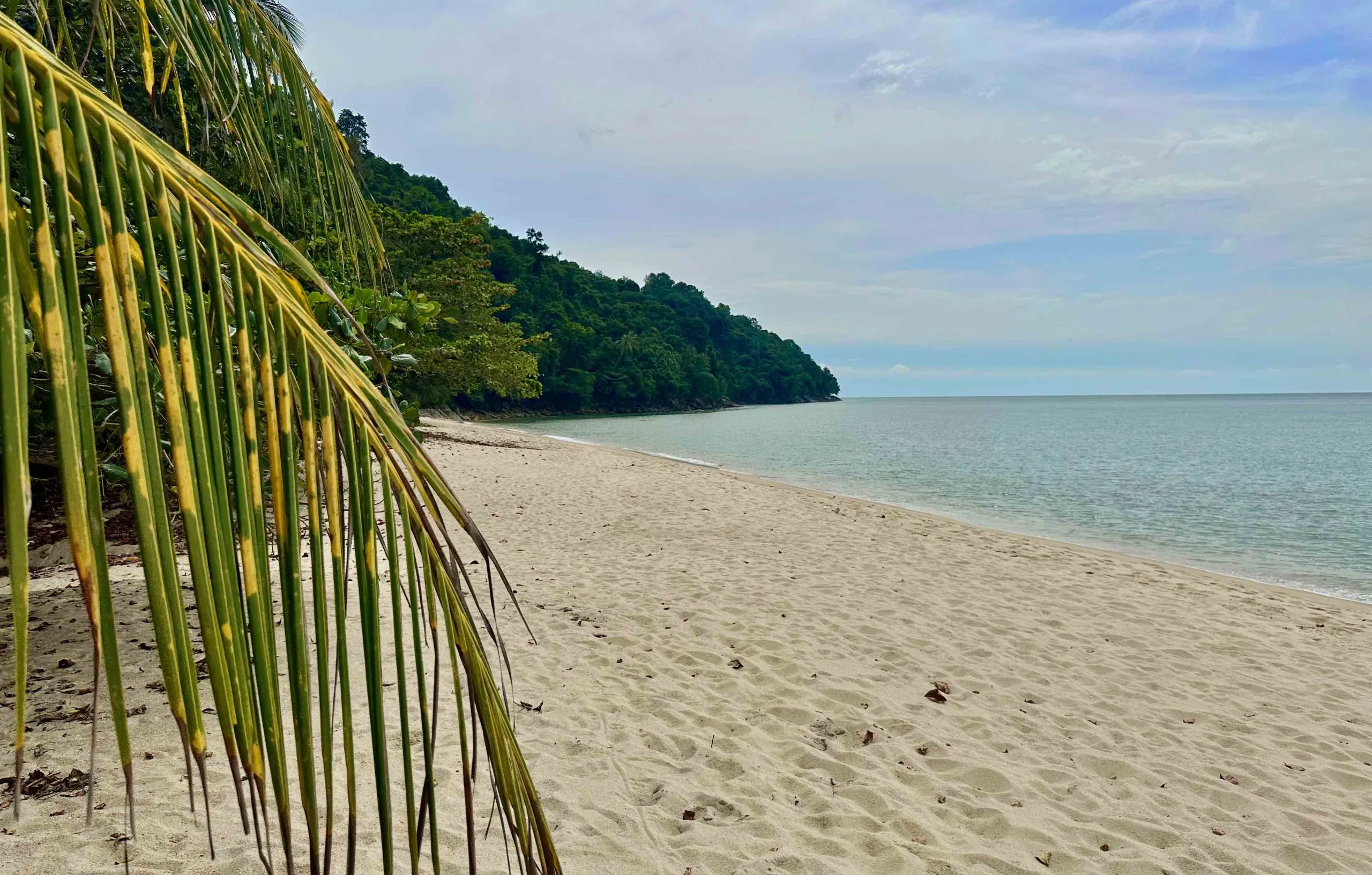 Landskap Balik Pulau menuju laluan sehari Pulau Pinang
